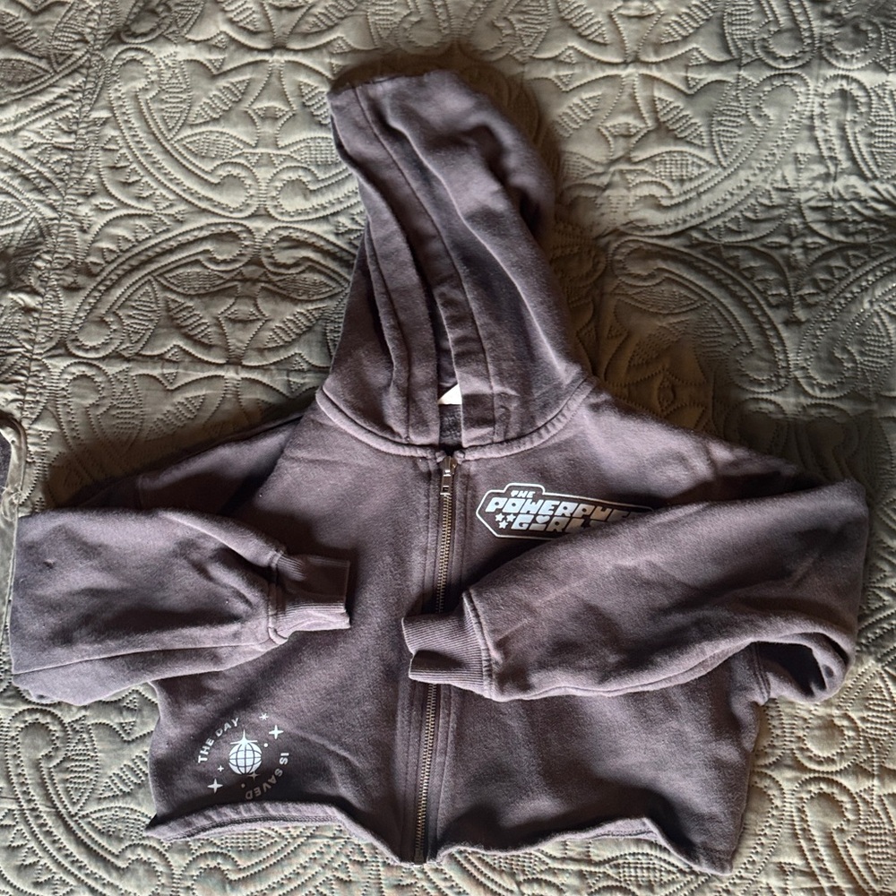 H&M Power puff girls  Hoodie - Dark Brown